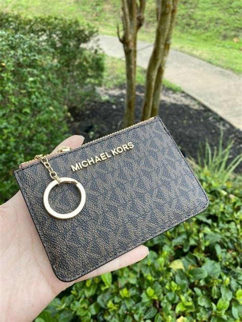 car key michael kors|michael kors wallet with keychain.